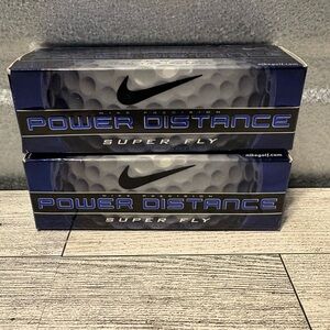 Nike Power Distance Super Fly Golf Balls in Black and Blue